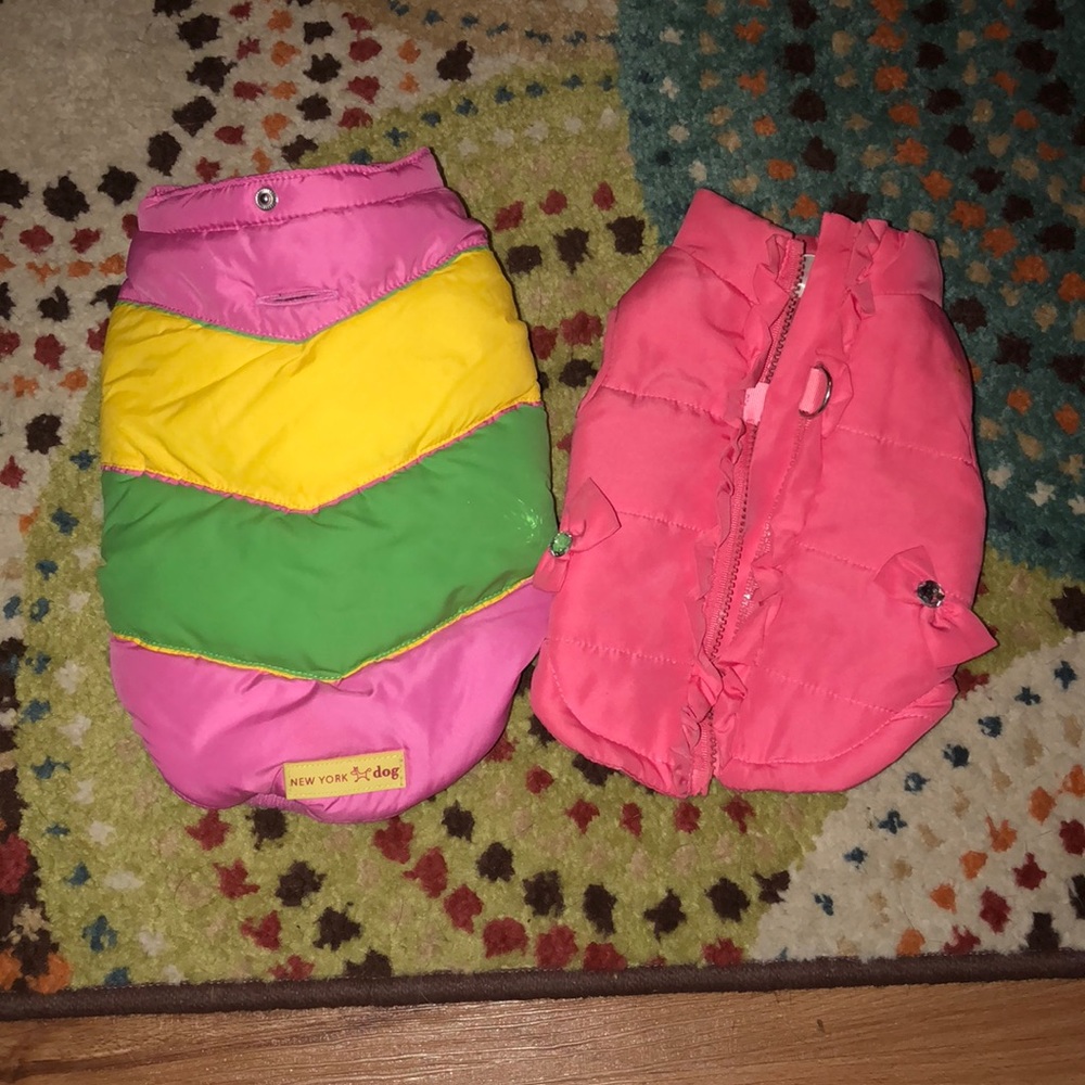 So cute xs small dog jackets and vests ❤️💕